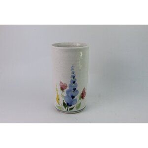 Signed Sullivan Studio Pottery Vase | Hand Thrown Floral Ceramic | 7” Vintage Ar